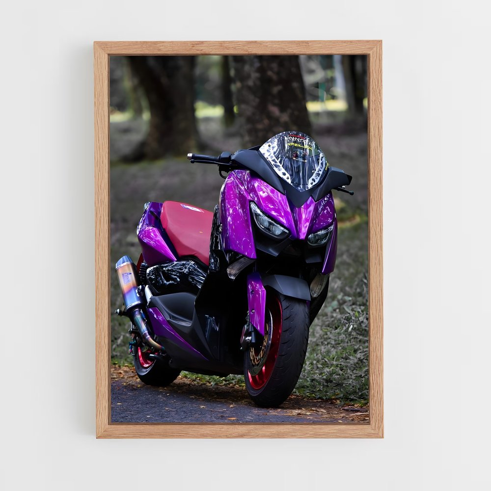 Poster Balade Violet – affiche Yamaha (vue 4)